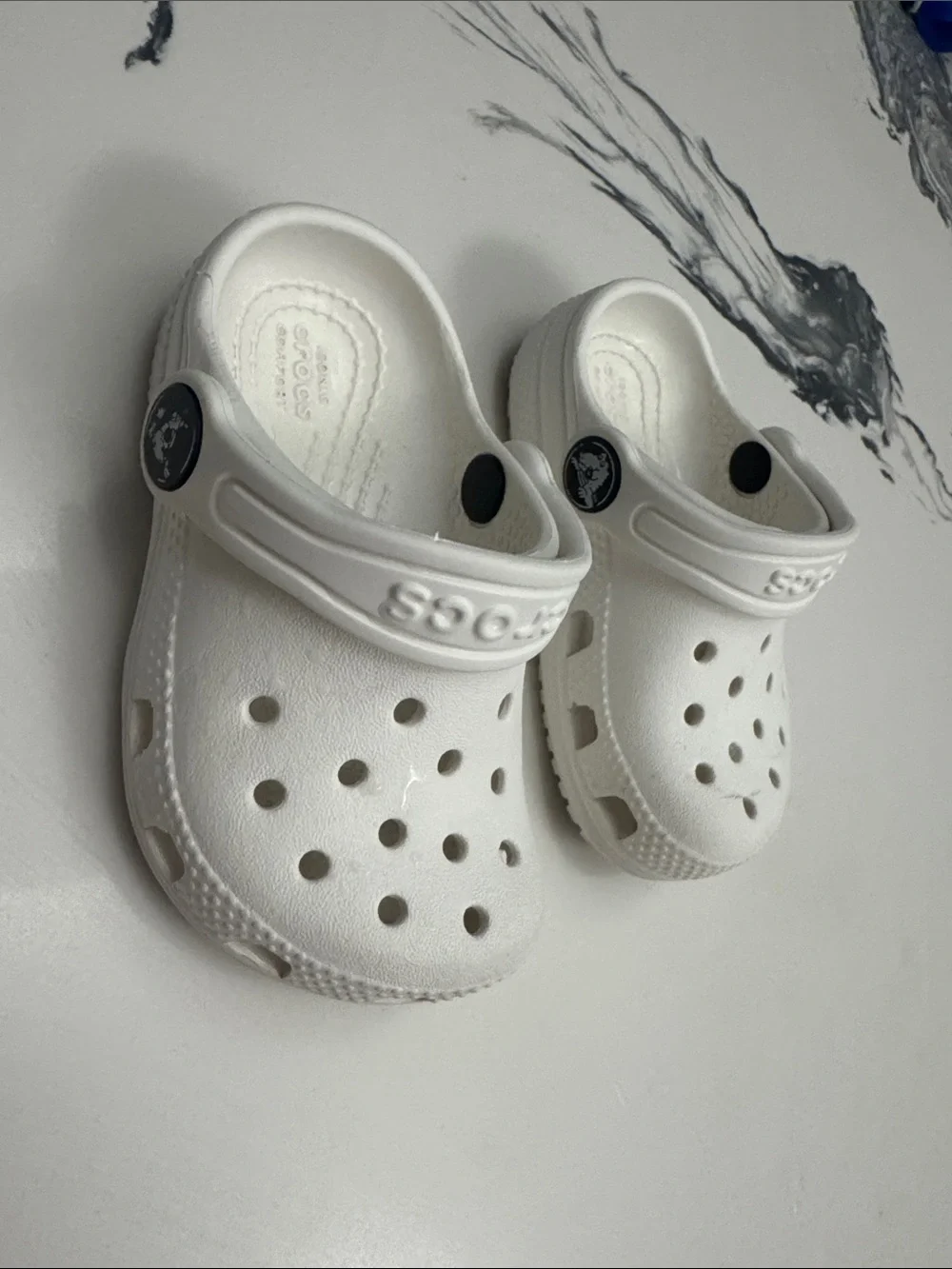 CROCS Kids Classic Clog in White